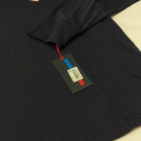 NWT Tommy Hilfiger Navy Blue Long Sleeve Top! - Picture 4 of 8